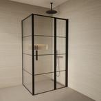 Douchecabine BWS Creton 90x140x200cm Draaideur incl Zijwand, Ophalen of Verzenden, Nieuw, Douche