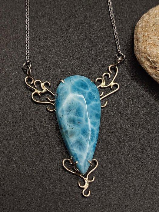 Gioiello Nettuno artisanale in 925 zilver met topkwaliteit, Verzamelen, Mineralen en Fossielen