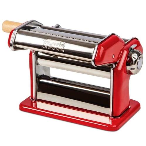 Pastamachine | Rood | Cap. 150mm | Incl. 3 Snijders, Zakelijke goederen, Horeca | Keukenapparatuur, Nieuw in verpakking, Verzenden