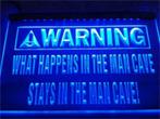 Mancave neon bord lamp LED verlichting reclame lichtbak XL *, Verzamelen, Merken en Reclamevoorwerpen, Verzenden, Nieuw