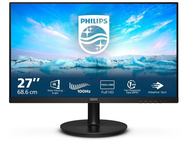 Philips 271V8LAB - Monitor 27 - Full HD 1920x1080 100Hz -, Computers en Software, Monitoren, Zo goed als nieuw, Verzenden