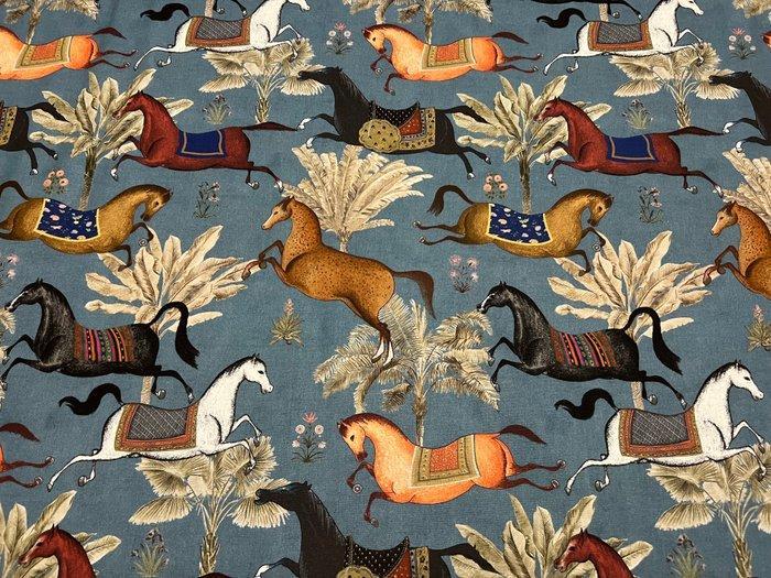 Paardrijstof - Meubelstof - 300 cm - 280 cm, Antiek en Kunst, Antiek | Kleden en Textiel