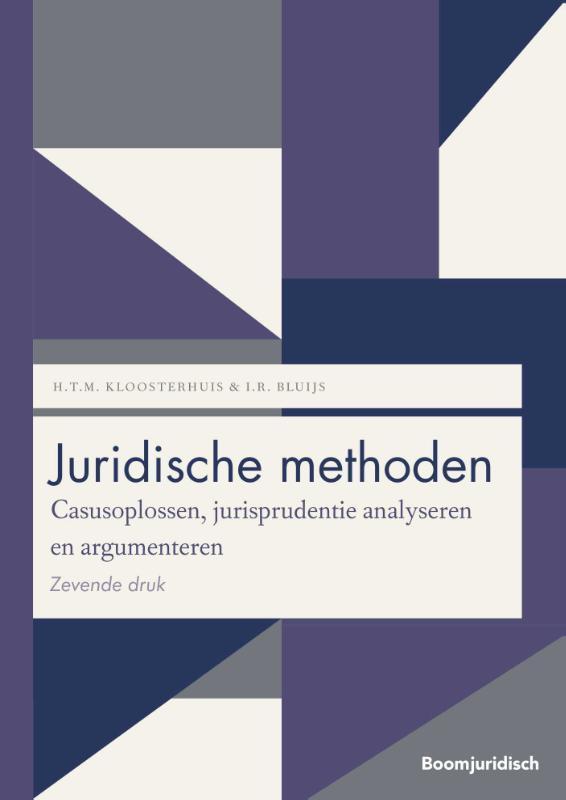 Juridische methoden 9789462900585, Boeken, Studieboeken en Cursussen, Zo goed als nieuw, Verzenden