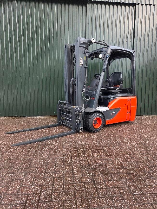 Linde E18 Elektrische Heftruck BJ 2019 Triplex Spreider, Zakelijke goederen, Machines en Bouw | Heftrucks en Intern transport