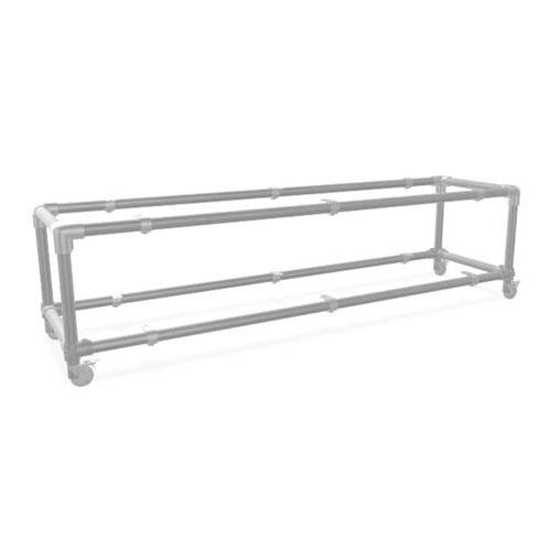 Industrieel TV Meubel Porto | Staal 33.7 mm | Wiel | DIY | B, Huis en Inrichting, Kasten | Televisiemeubels, Ophalen of Verzenden