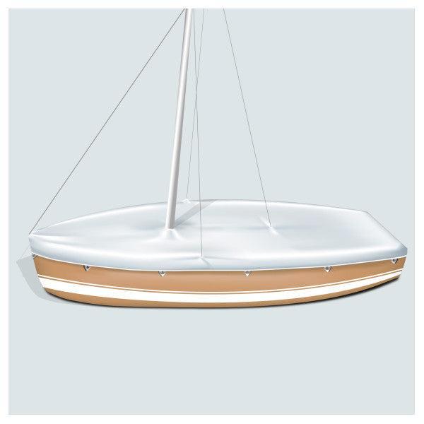 Bieden: Tesssilmare boat cover for Optimist, Watersport en Boten, Bootonderdelen, Nieuw, Zeilboot of Motorboot, Ophalen of Verzenden