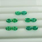 10 pcs Groen Smaragd - 4.11