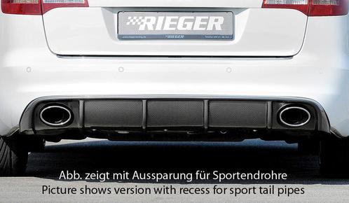 Rieger diffuser | A6 (4F): 10.08-08.11 (vanaf Facelift) - Li, Auto-onderdelen, Carrosserie en Plaatwerk, Nieuw, Audi, Verzenden