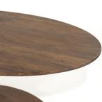 Salontafel Eleonora NOVIA Small Naturel *NIEUW* 96539, 50 tot 100 cm, Nieuw, Scandinavisch, Minder dan 50 cm