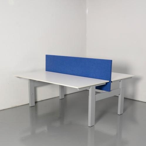 Voortman benchwerkplek, wit blad, (2x) 180 x 80 cm, hoogte, Huis en Inrichting, Bureaus, Ophalen of Verzenden