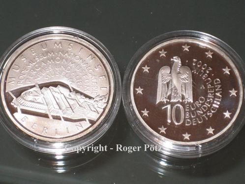 Brd 10 Euro 2002 Museumsinsel Stralsund zilver Pp Spiegel..., Postzegels en Munten, Munten | Europa | Euromunten, Verzenden