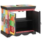 vidaXL Wastafelkast Bruin 60 x 35 x 55 cm Massief Mango Hout, Verzenden, Nieuw, Wastafelkast