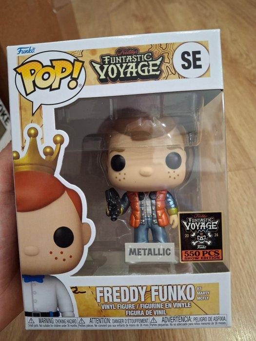 Funko - Funko Pop Freddy Funko as Marty McFly limitado a 500, Antiek en Kunst, Antiek | Speelgoed