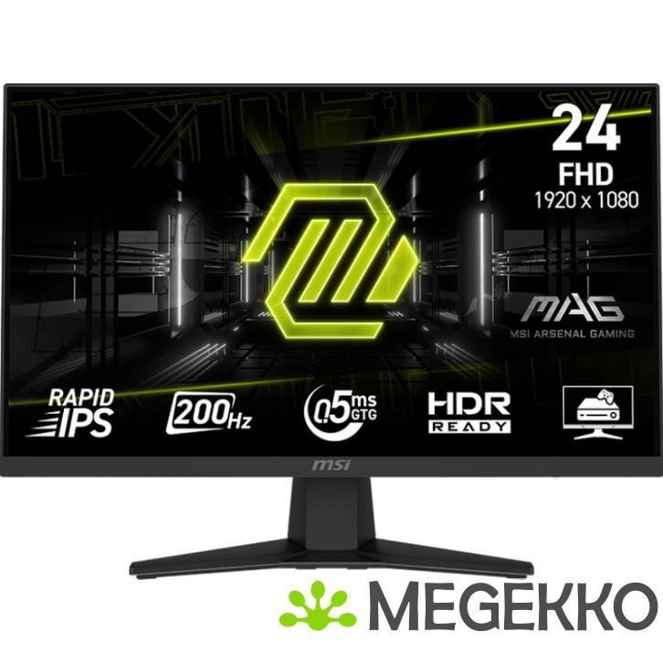 MSI MAG 244F 24  Full HD 200Hz IPS Gaming monitor, Computers en Software, Monitoren, Nieuw, Verzenden