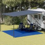 vidaXL Tenttapijt 400x400 cm HDPE blauw, Caravans en Kamperen, Verzenden, Nieuw