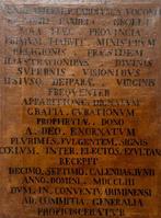 Italiaanse school (XVIII) - Epigrafe commemorativa nobiliare, Antiek en Kunst