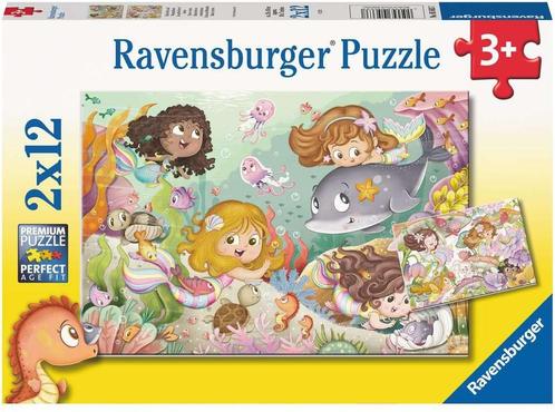 Kleine Feeën en Zeemeerminnen Puzzel (2 x 12 stukjes) |, Kinderen en Baby's, Speelgoed | Kinderpuzzels, Nieuw, Verzenden