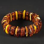 Natuurlijke Baltische barnsteen - Exclusieve armband - -, Verzamelen, Mineralen en Fossielen