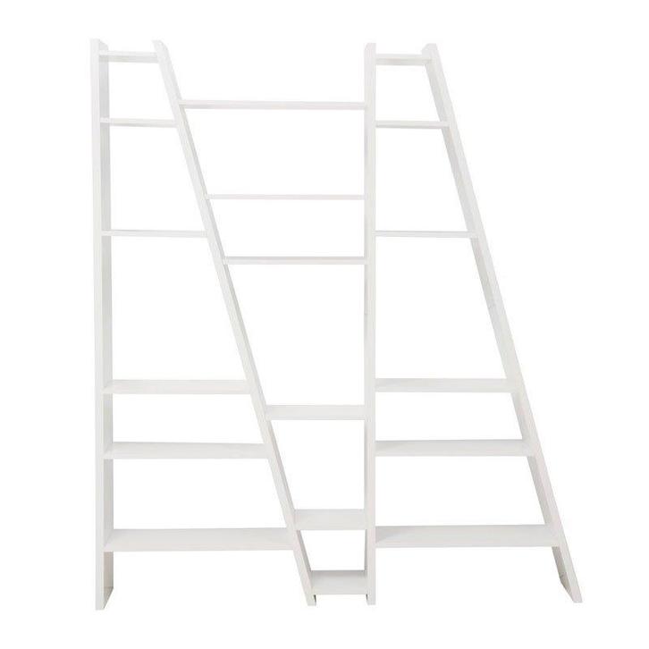 *WOONWINKEL* TemaHome Delta Schuine Wandkast 170 Cm Mat Wit, Huis en Inrichting, Kasten | Boekenkasten, Nieuw, Verzenden