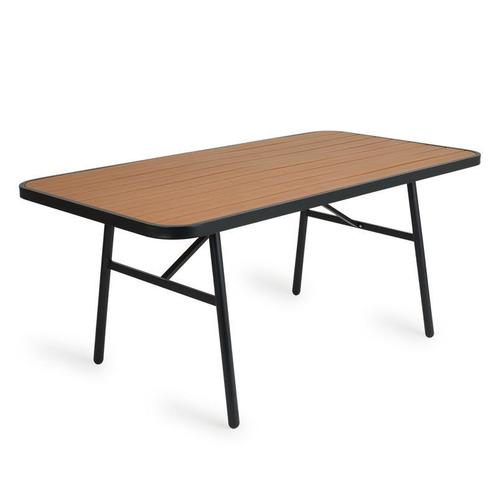 Eettafel voor buiten - bruin - 170 x 90 x 75 cm, Huis en Inrichting, Tafels | Eettafels, 200 cm of meer, Nieuw, 150 tot 200 cm