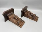 Wandtafel - Hout - consoles met leeuwen kop