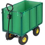 Bolderwagen Transportkar XL max. 544kg - groen, Verzenden, Nieuw