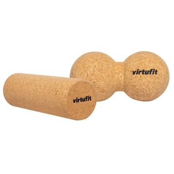 VirtuFit Premium Kurk Massage Set - 2-Delig - Ecologisch beschikbaar voor biedingen