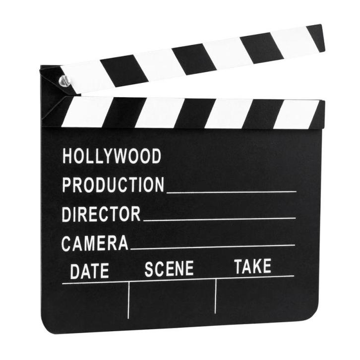 Clipboard film Hollywood thema - Hollywood thema, Hobby en Vrije tijd, Feestartikelen, Verzenden