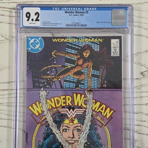 Wonder Woman #9 - 1 Graded comic - Eerste druk - 1987 - CGC, Boeken, Strips | Comics