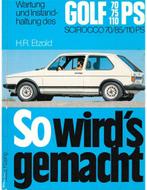 1974 - 1979 VW GOLF | SCIROCCO, BENZINE VRAAGBAAK DUITS (SO, Auto diversen, Handleidingen en Instructieboekjes
