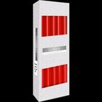 Taper kaarsen Rood set van 10 mooie Kaarsen 25x2,2cm, Hobby en Vrije tijd, Ophalen of Verzenden, Nieuw