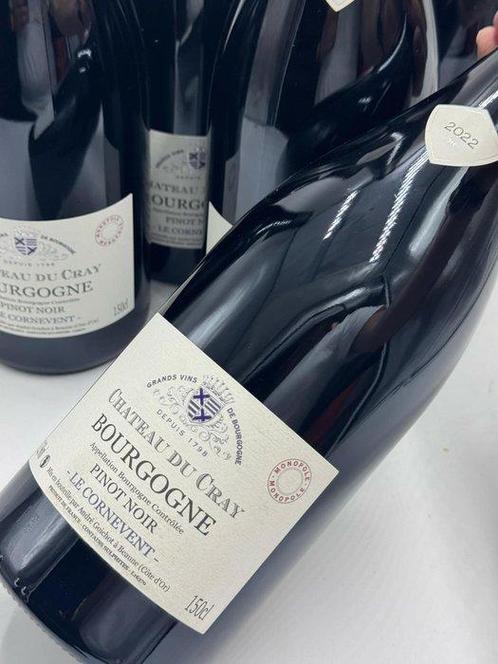 2022 Bourgogne Pinot Noir Le Cornevent - Chateau Du Cray -, Verzamelen, Wijnen