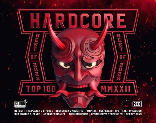 Hardcore Top 100 - Best Of 2022 - 2CD, Cd's en Dvd's, Cd's | Overige Cd's, Ophalen of Verzenden