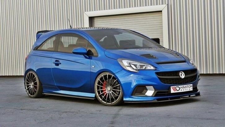 Zijskirts Opel Corsa E OPC/VXR Maxton Design glans zwart, Auto-onderdelen, Overige Auto-onderdelen, Ophalen of Verzenden