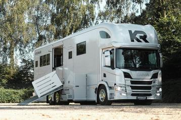 Scania Professional 7 paarden Horsetruck beschikbaar voor biedingen