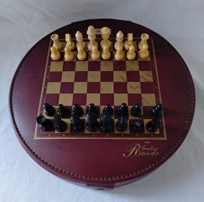 Bordspel - Une Mallette Complete de Jeux  Spielse Rondo -, Antiek en Kunst, Curiosa en Brocante
