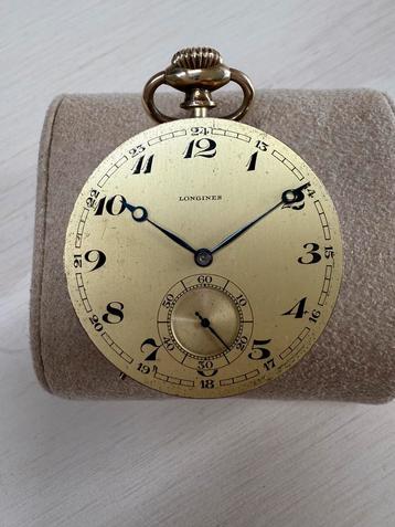 Antiek Longines zakhorloge – Kaliber 18.89 | ca. 1915 | Mech beschikbaar voor biedingen