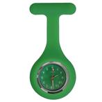 Fako® - Verpleegstershorloge - Siliconen Deluxe - Groen, Sieraden, Tassen en Uiterlijk, Horloges | Dames, Verzenden, Nieuw