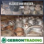 zink teilen, melkbus, vuilnisemmer, fabrieksbak, magazijnbak