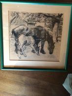 Hubert Malfait (1898-1971) - Merrie met veulen.