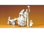 Preiser 45180 Hochzeitspaar. Kinder. 6 unbemalte Figuren..., Ophalen of Verzenden, Nieuw