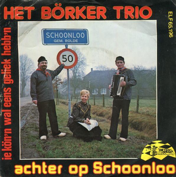 vinyl single 7 inch - Het BÃ¶rker Trio - Achter Op Schoonl, Cd's en Dvd's, Vinyl Singles, Zo goed als nieuw, Verzenden