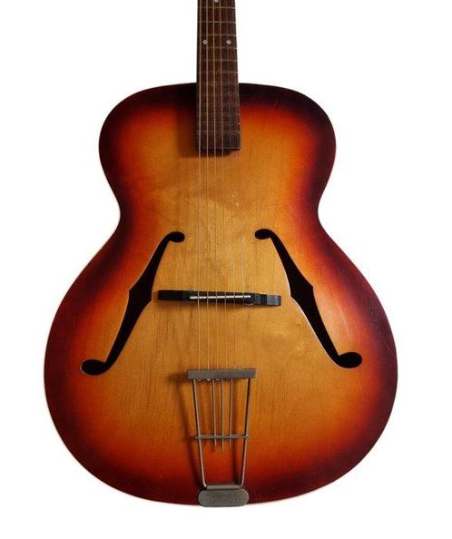 Unknown - Vintage 60s Jazz guitar - - Akoestische gitaar -, Muziek en Instrumenten, Snaarinstrumenten | Gitaren | Akoestisch