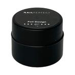 Nail Perfect  Foil Design Gel  Black  7 gr, Verzenden, Nieuw