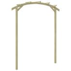 vidaXL Pergola 180x210x40 cm geïmpregneerd grenenhout, Tuin en Terras, Verzenden, Nieuw