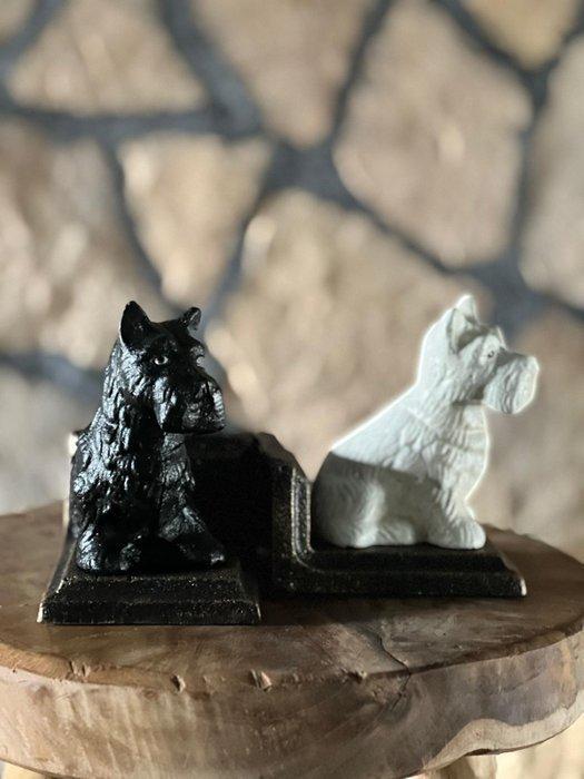 Boekensteunen (2) - Gietijzer - Scottish Terrier bookends, Antiek en Kunst, Curiosa en Brocante