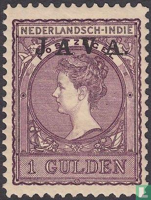 Nederlands-Indië - Koningin Wilhelmina - JAVA - 1908, Postzegels en Munten, Postzegels | Nederlands-Indië en Nieuw-Guinea, Gestempeld