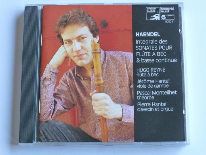 Haendel - Sonates pour Flute / Hugo Reyne, Jerome Hantai, Pi, Cd's en Dvd's, Cd's | Klassiek, Zo goed als nieuw, Verzenden
