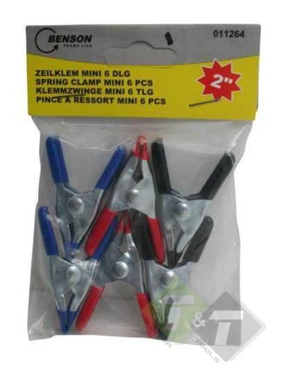Zeilklem Mini, Zeil Clip Set, 6 Delig, Markt Klemmen, Benson, Doe-het-zelf en Verbouw, Hang- en Sluitwerk, Overige typen, Nieuw