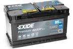 Exide 85AH Accu EA852 Batterij 800A Premium Carbon Boost..., Nieuw, Ophalen of Verzenden